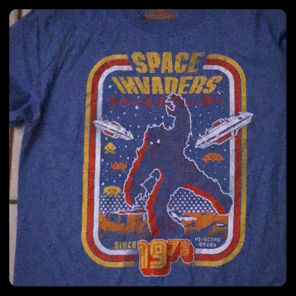 Space Invaders t-shirt